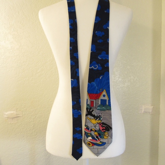 VTG Balancine Hot Cakes Daffy Duck Tie Skateboard - Picture 2 of 5